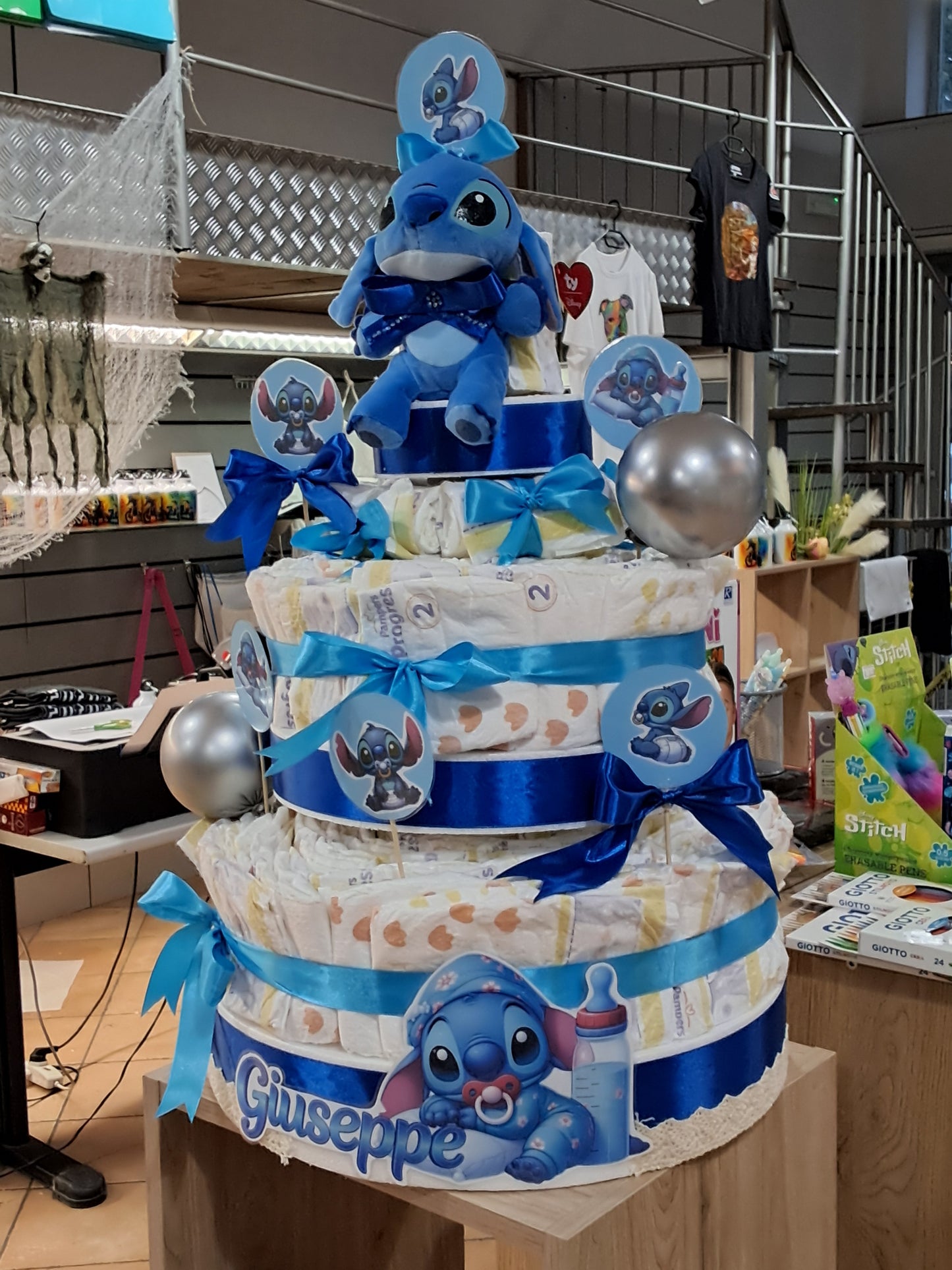 Torta di Pannolini personalizzata